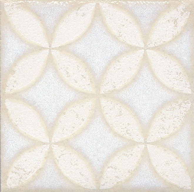 Вставка Kerama Marazzi Амальфи орнамент белый STG\B401\1266 9.9х9.9, шт
