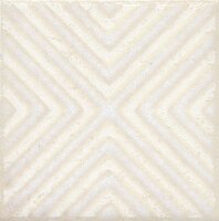 Вставка Kerama Marazzi Амальфи орнамент белый STG\B403\1266 9.9х9.9, шт