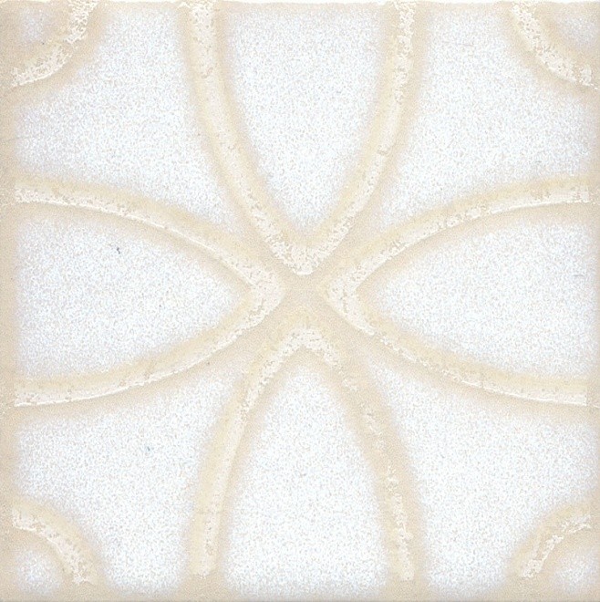Вставка Kerama Marazzi Амальфи орнамент белый STG\B405\1266 9.9х9.9, шт