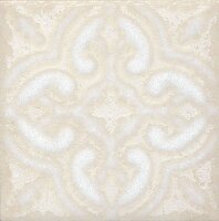 Вставка Kerama Marazzi Амальфи орнамент белый STG\B408\1266 9.9х9.9, шт