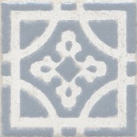 Вставка Kerama Marazzi Амальфи орнамент серый STG\C406\1270 9.9х9.9, шт