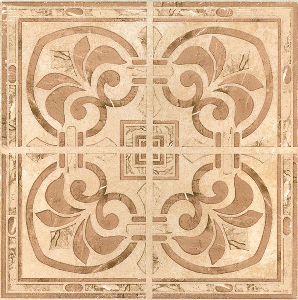 Декор Kerama Marazzi Ганг коричневый матовый B430\3198 30.2х30.2, шт