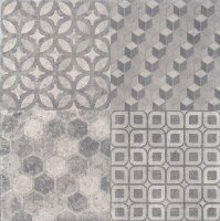 Плитка облицовочная Kerama Marazzi Саттон орнамент серый SG150900N 40.2х40.2, м2