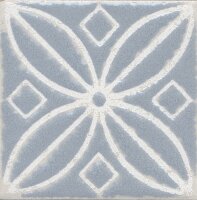 Вставка Kerama Marazzi Амальфи орнамент серый STG\C402\1270 9.9х9.9, шт